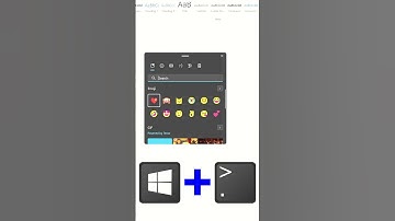 Type Emojis in Windows - Quick Tech Tip