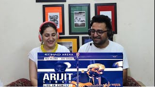 Pakistani Reacts to Arijit Singh Live medley at etihad arena yas Island - Abu Dhabi 19 November 2021