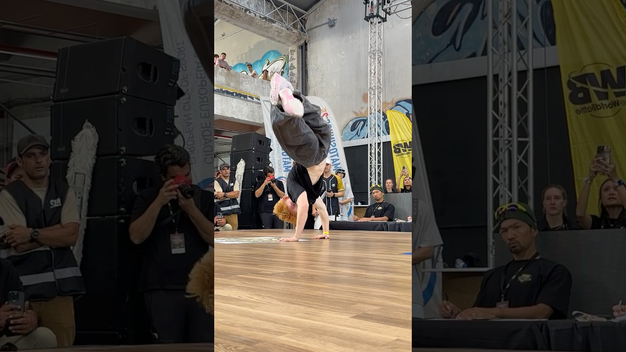 B-Boy Spinx 🇧🇪 in Top 64 🔥 