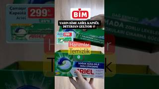 Temizlik Seven Hanımlar Bim'e Koşun Ariel Kapsül Deterjan Geliyor 299 TL I Bim 28 Ekim Salı #bim