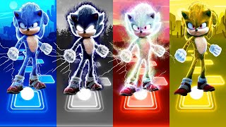 Sonic 🆚 Dark Sonic 🆚 Hyper Sonic🆚 Super Sonic (Fight Back x Superhero x Heroes Tonight x Samurai)