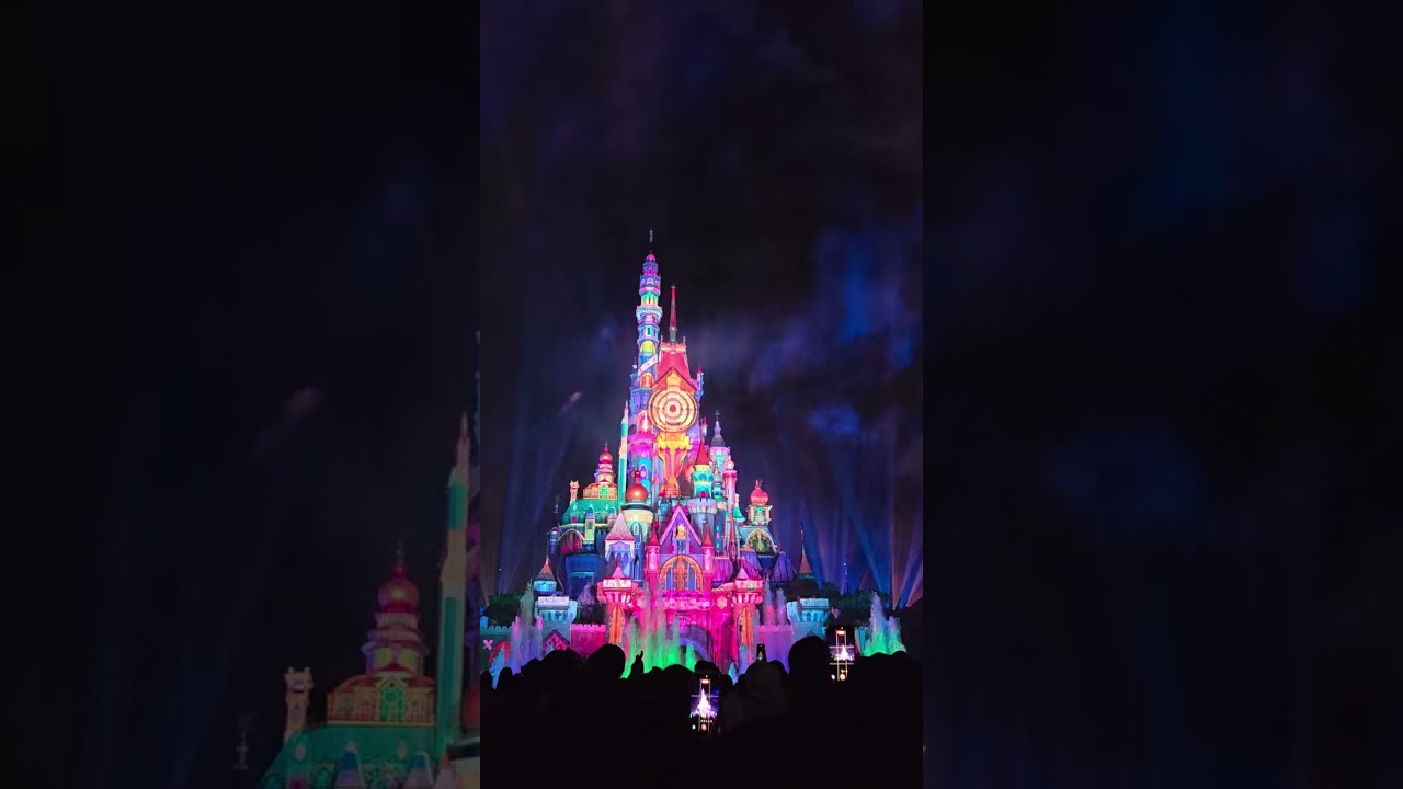 홍콩디즈니랜드 불꽃놀이 0113