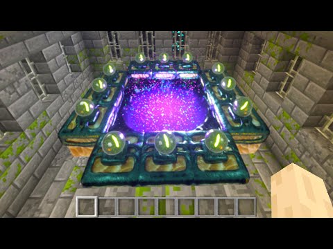 Realistic End Portal in Minecraft!