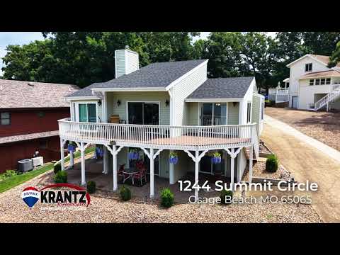 1244 Summit Circle, Osage Beach, MO home video tour