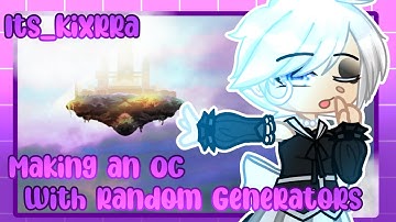 Making an OC with Random Generators[] Gacha Club