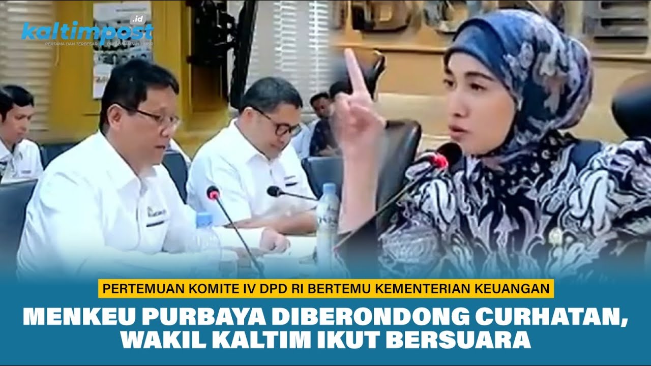 Wakil Kaltim menyampaikan Unek-unek ke Menkeu Purbaya Soal Pemangkasan TKD