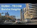 ❤ DUBAI ❤ Barsha Heights - tour around Tecom
