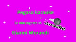 karaoke la mia ragazza sa' Gianni Morandi
