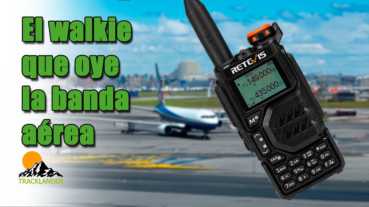 Retevis RA79 el walkie que puede escuchar la banda aérea con función AIR  COPY 