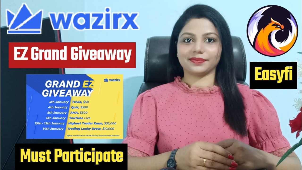 Wazirx Grand Easyfi Giveaway | $10000 and $35000 Big Giveaway | Must Participate | Easyfi Review
