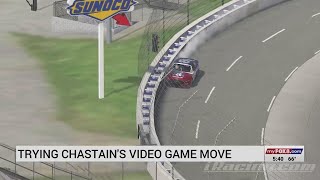 FOX8 tries to recreate Ross Chastain's 'Hail Melon' move at Martinsville