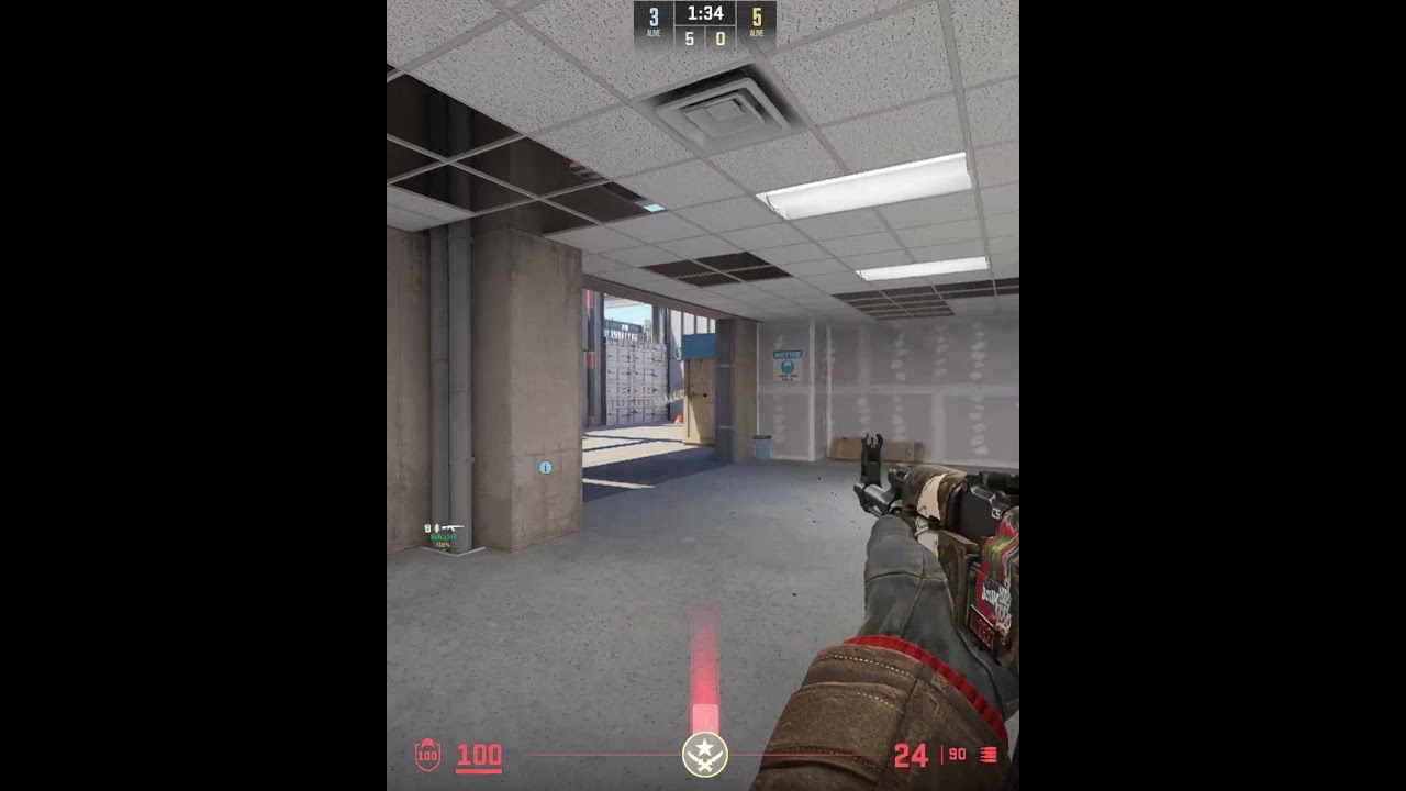 You can wallbang that? 