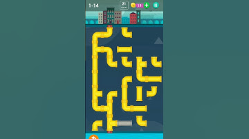 Smart Puzzles Game Pipes level 14 #Shorts