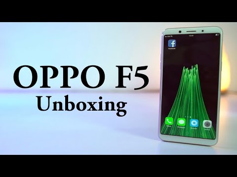 OPPO F5 Unboxing,