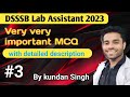 DSSSB lab assistant Repeated most important MCQ 2023#lab_technician_mcq #dsssb_latest_update