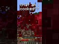 am i COOKED!?? #hypixel #skyblock #minecraft #fyp