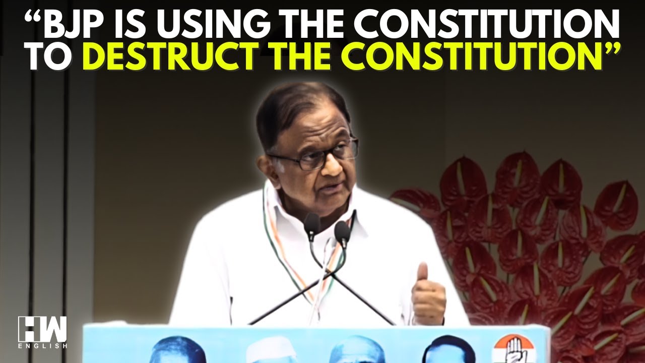 'Article 370 Was Attempted To Be Abrogated Using Article 370': Congress' P. Chidambaram | BJP