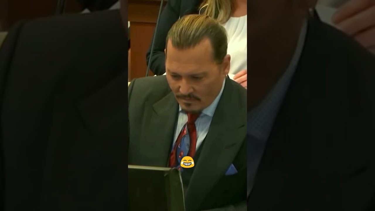 Johnny Depp Struggles To Stop Laughing During Witness Testimony Johnnydepp Amberheard Camillevasquez