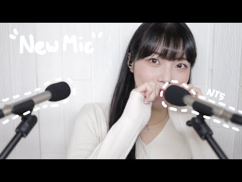 [ASMR] 처음 만져보는 NT5로 마이크테스트 | 2023ver