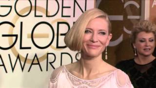 Cate Blanchett Golden Globe Awards Fashion Arrivals (2016) | ScreenSlam