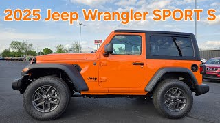 FIRST LOOK: 2-Door Jeep Wrangler Sport S (2025) in Joose!