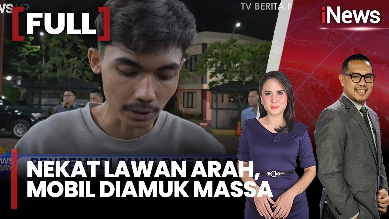 Update Mobil Nekat Lawan Arah, Tabrak Pengendara, Panik Dikejar Polisi |FULL iNews Today (26/2)
