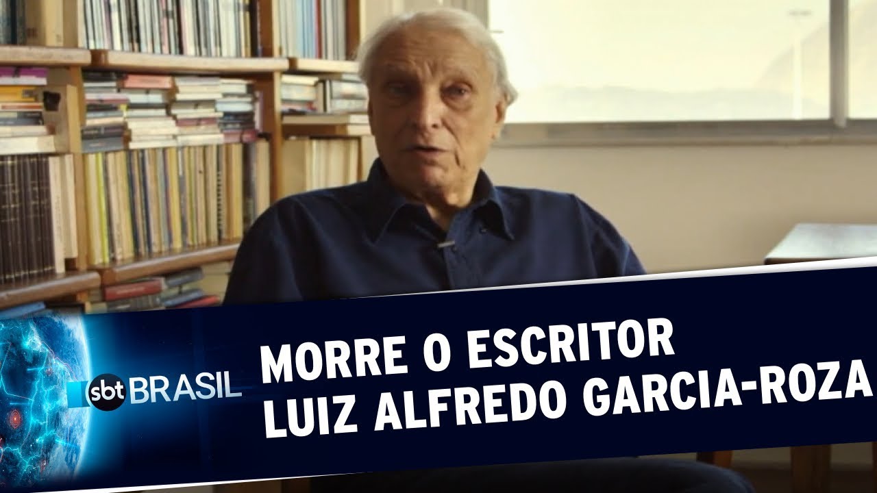 Morre, aos 86 anos, o escritor Luiz Alfredo GarciaRoza SBT Brasil