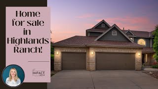 Updated, Contemporary Home for Sale in Highlands Ranch, Colorado!