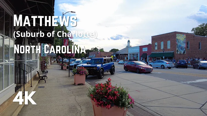Matthews (suburb of Charlotte), NC | Walking Tour ...