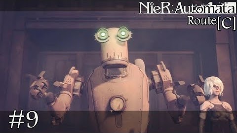 The Battle For Pascals People - Nier Automata Route C Part 9 - No Commentary