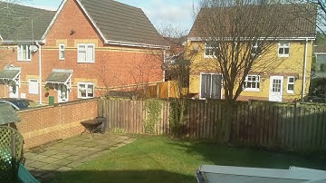 24 Hour - Timelapse from 20-03-2018 - Stoke-on-Trent - Using a Raspberry Pi