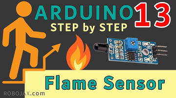 Lesson 13: Using Flame Sensor module with Arduino - RJT568
