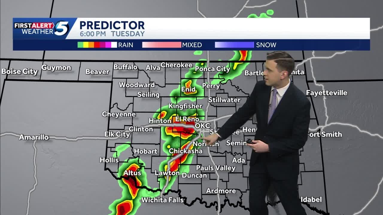 Storm Timeline: Tuesday - Wednesday Storms - YouTube