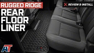 2009-2014 F150 Rugged Ridge Rear Floor Liner Review & Install 2009 2014 F150 Husky X Act Contour 2nd Seat Floor Liner Review Install