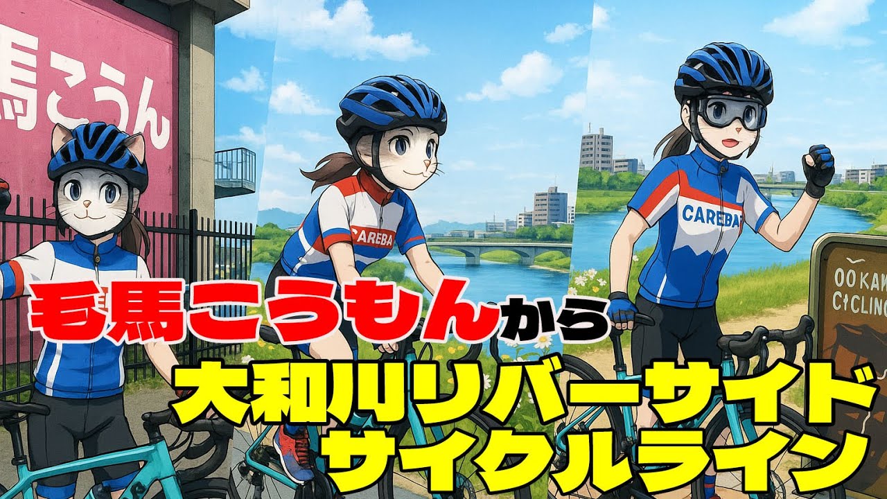 毛馬こうもんから大和川サイクルラインに行ってみた。