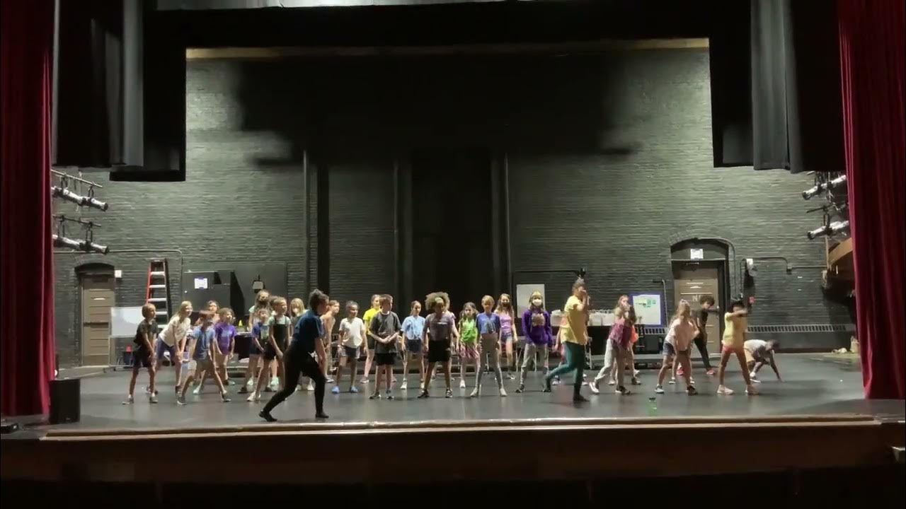 Put on a Happy Face dance practice YouTube