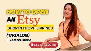 Paano mag open ng Etsy Shop   Create a Listing Step by Step Tutorial for Beginners 2024 (Tagalog PH)