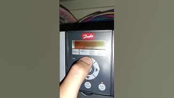 setup biến tần Danfoss chạy 1 cấp tốc độ. BT VLT FC101