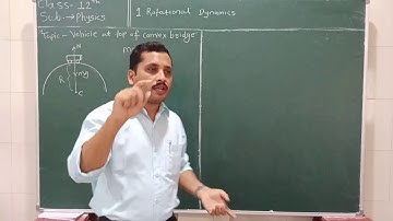 12th Physics Rotational Dynamics Convex Bridge