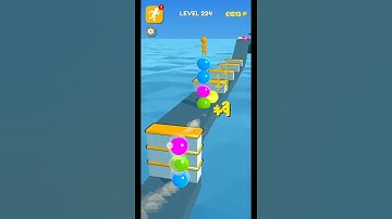 Stack Rider Level 224 Gameplay #shorts
