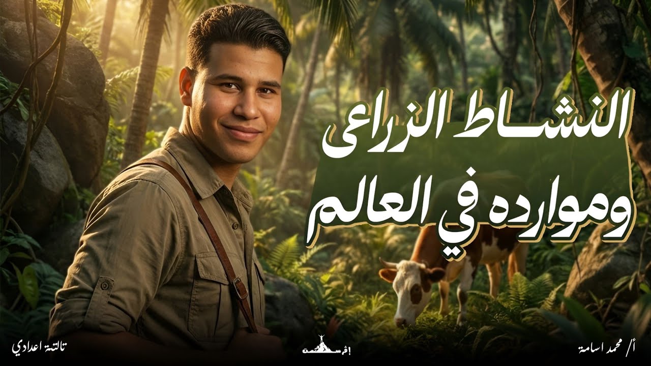 النشاط الزراعي و موارده في العالم |الصف الثالث الإعدادي|#إفرست_Everest