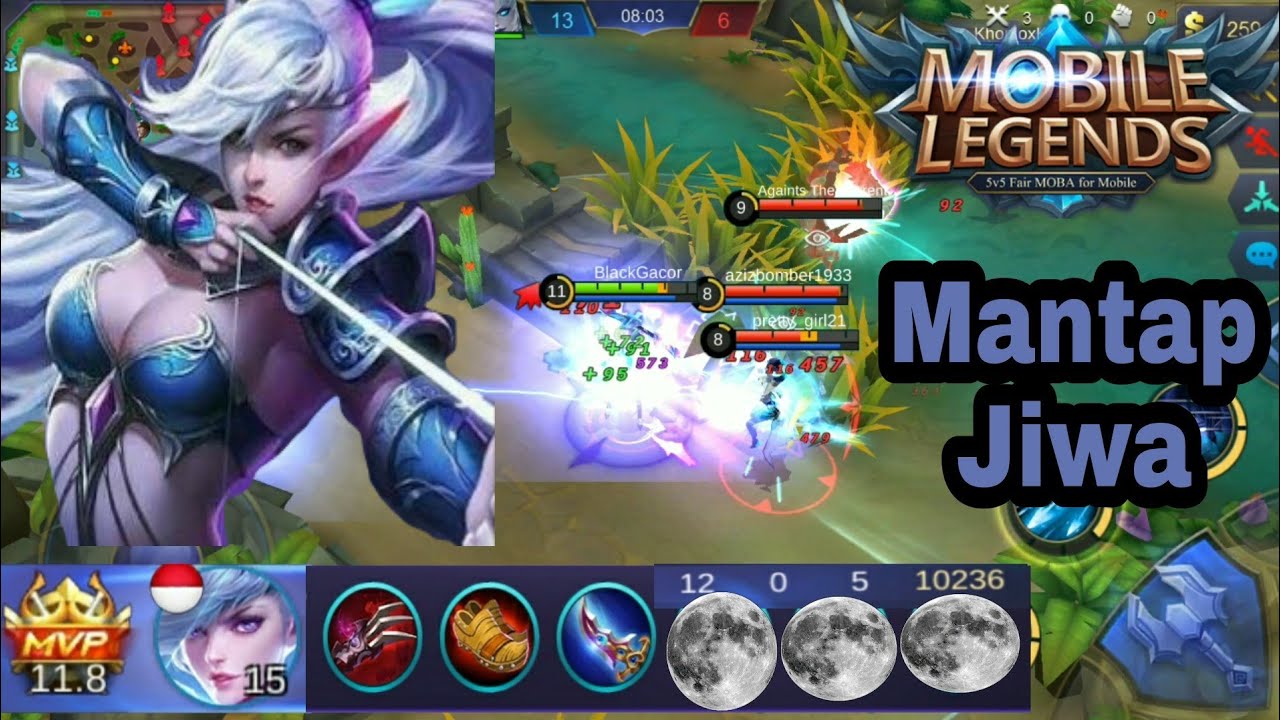 Miya Build Item Fast And High Damage Mobile Legends YouTube