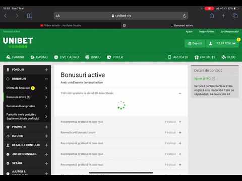 BIG PROBLEMS FOR UNIBET WITH PLAYERS MONEY!!! MARI PROBLEME LA UNIBET CU BANII JUCATORILOR!