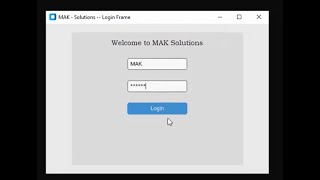 Build A Modern Python GUI Login Frame | Step by Step Tutorial