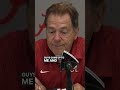 Nick Saban lets all the naysayers know he’s proud of this #Alabama 🐘🏈💪 #LANK #rolltide