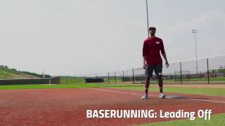 Lesson 25 Baserunning Leading Off 1st Base