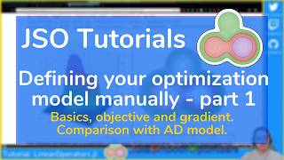 JuliaSmoothOptimizers Tutorials - Defining your optimization model manually - part 1