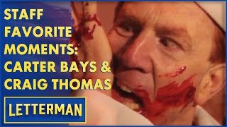 Staff Favorite Moments: Writers Carter Bays and Craig Thomas | Letterman