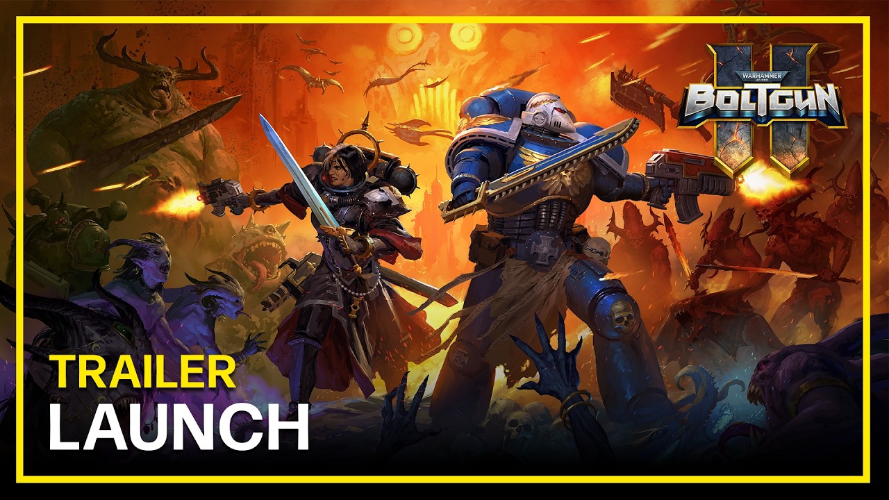 Warhammer 40,000: Boltgun 2 Launch Trailer (PC/PS5/XBOX X|S)