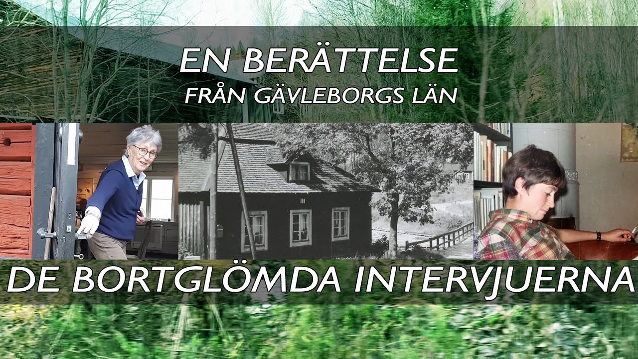 En berättelse från Gävleborgs län - De bortglömda intervjuerna